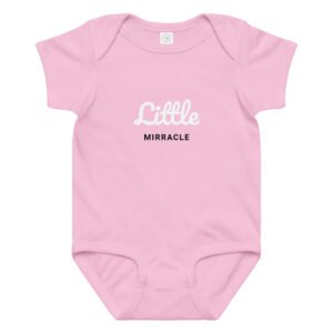 Baby jersey bodysuit