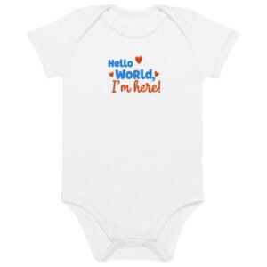 Organic Cotton Baby Bodysuit
