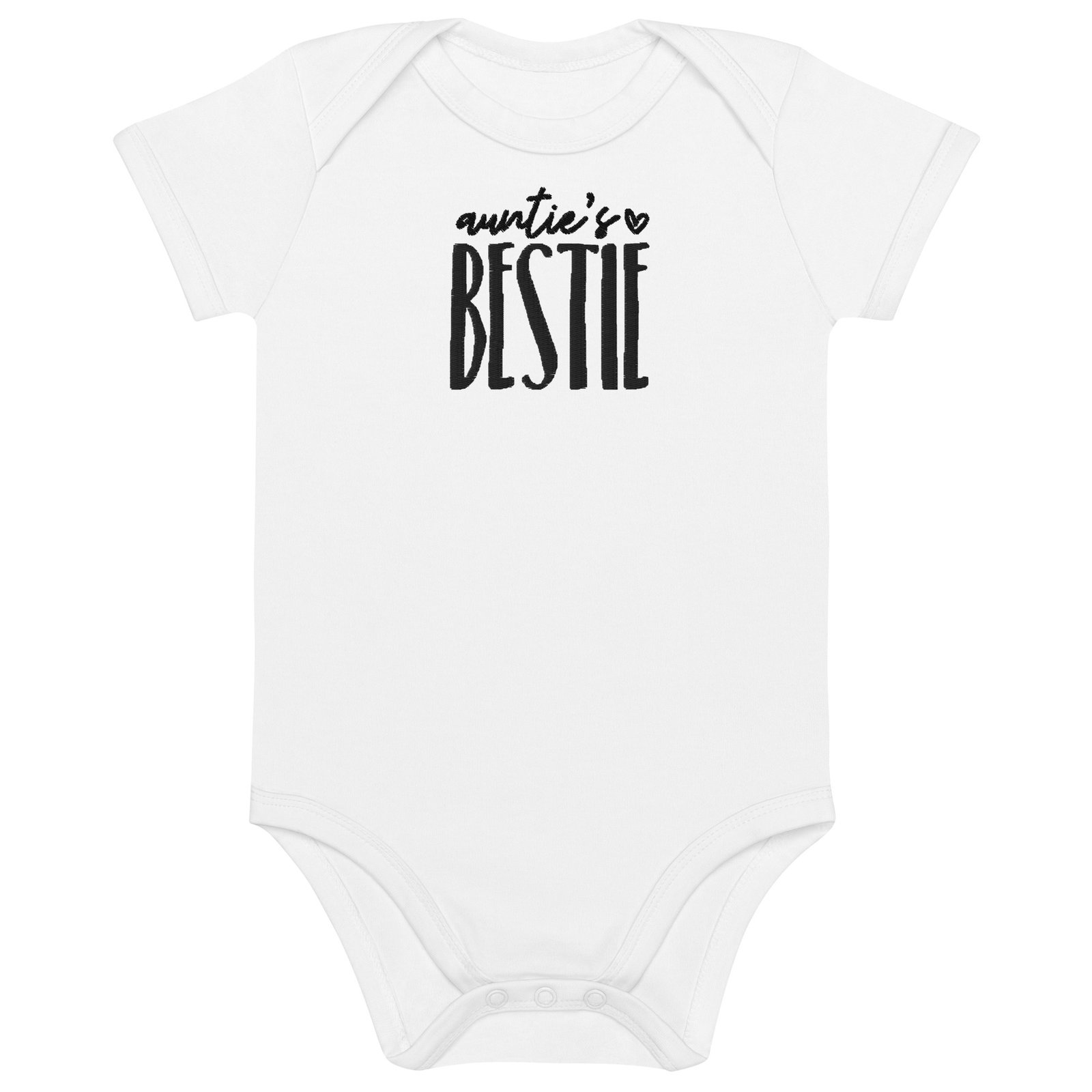 Organic Cotton Baby Bodysuit - Image 2