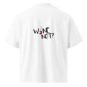 Oversized Unisex Bio-T-Shirt mit breitem Kragen